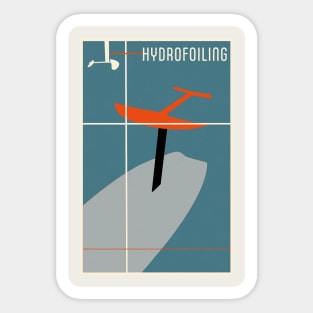 Hydrofoiling Sticker